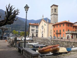 Small charming square in Torno