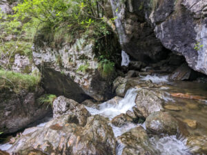 Waterfalls under Sass Corbée